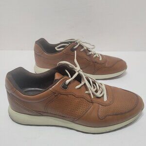 Ecco Danish Design Brown Leather Casual Shoes - Mens 9/9.5 (43 EUR)